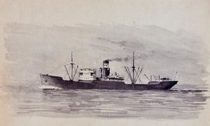 Last på Gironde-flodmundingen af Raymond Bonnefon