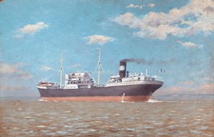 Last på Gironde-flodmundingen af Raymond Bonnefon