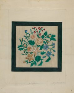 Broderistykke, ca. 1936. af Raymond Manupelli