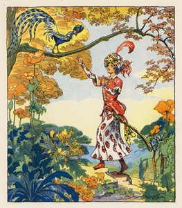 Les Mille et Une Nuits / Tusind og én nat (farvelitografi)