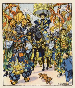 Les Mille et Une Nuits / Tusind og én nat (farvelitografi)