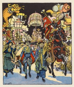 Les Mille et Une Nuits / Tusind og én nat (farvelitografi)