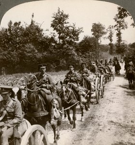Opførelse af reserveammunition, Første Verdenskrig, 1914-1918. af Realistic Travels Publishers
