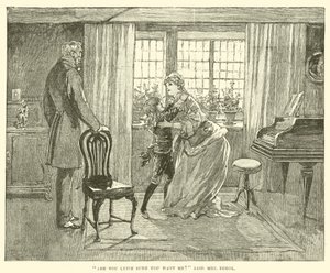 Illustration til Lille Lord Fauntleroy