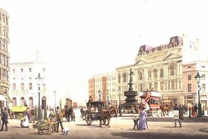 Piccadilly Circus af Reginald Ernest Arnold