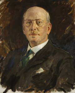 W.J. Warley, Esq., Senior Assistant Official Receiver of Bristol (olie på lærred)