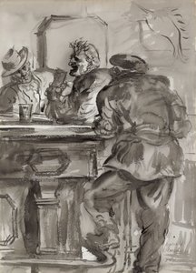 Barfilosof af Reginald Marsh