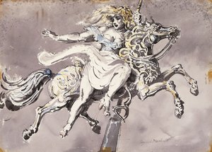 Karrusel af Reginald Marsh