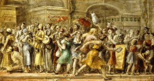 Fjortende gade af Reginald Marsh