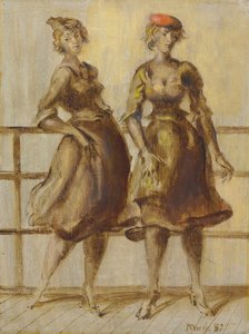 To kvinder af Reginald Marsh