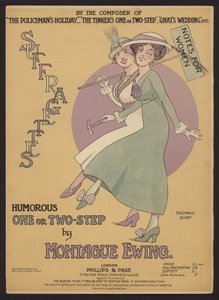 Humoristisk One or Two Step af Montague Ewing, nodecover (farve litho) af Reginald Rigby