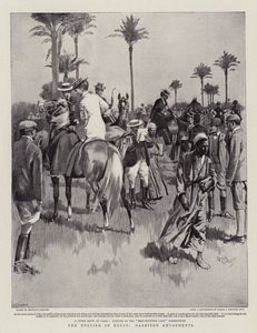 En englænder i Egypten, Garrison Amusements (litografi) af Reginald Thomas Cleaver