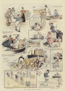 Vores lykkelige dags udflugt (chromolitho) af Reginald Thomas Cleaver