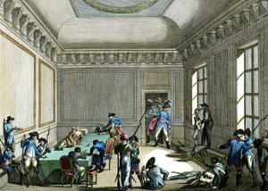 Arrestationen af Robespierre