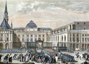 Bailly ved parlamentet i Paris. 1794-1804 (kobberstik)