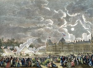 Ceremoni for martyrerne fra 1792. 1794-1804 (kobberstik) af Reiner Vinkeles