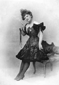 Nina Martino, italiensk skuespillerinde, 1902-1903.