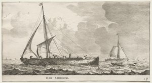 Amsterdams skibe: En købmand. af Reinier Nooms