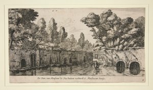 The Garden of Monsieur de Nue i S. Marsiou, forstad til Paris af Reinier Nooms