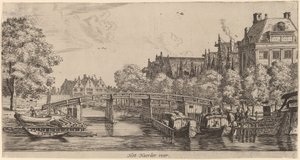 Færgen til Naarden (Nærderfærgen) af Reinier Nooms, called Zeeman