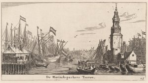 Haringpakkers Tårnet i Amsterdam af Reinier Nooms, called Zeeman