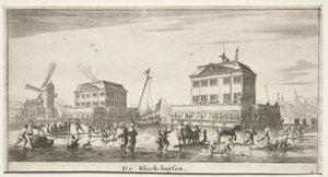 Forskellige skibe og udsigter over Amsterdam (Verscheÿde Schepen en Gesichten van Amstelredam), del III: De Block-huÿsen