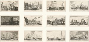 Forskellige skibe og udsigter over Amstelredam (Forskellige skibe og udsigter over Amsterdam): Del III af Reinier Nooms, called Zeeman