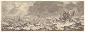 Vand, fra serien De fire elementer, 1600-tallet. af Reinier Zeeman