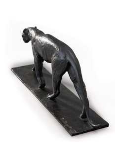 Leopard marchant af Rembrandt Bugatti