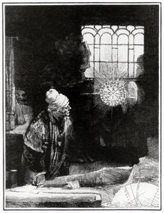 Goethes Faust - af Rembrandt Harmensz. van Rijn (after)