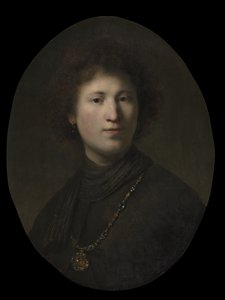 En ung mand med en kæde, ca. 1630 (olie på træ) af Rembrandt van Rijn