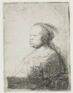 Afrikansk kvinde, 1628-32 af Rembrandt van Rijn