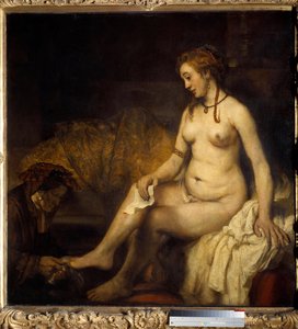 Bathsheba i badet af Rembrandt Harmensz. van Rijn