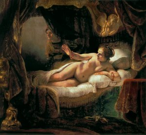 Danae af Rembrandt van Rijn