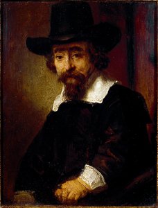 Portræt af Dr. Ephraim Bueno af Rembrandt Harmensz. van Rijn