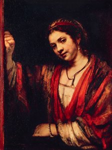 Portræt af Hendrickje Stoffels af Rembrandt Harmensz. van Rijn
