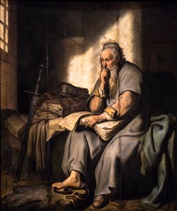 Sankt Paulus i fængsel af Rembrandt Harmensz. van Rijn