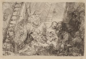 Omskæringen i Stalden af Rembrandt van Rijn