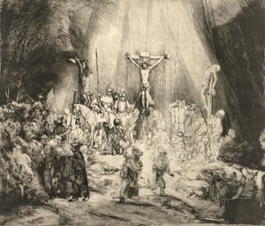 De tre kors af Rembrandt van Rijn