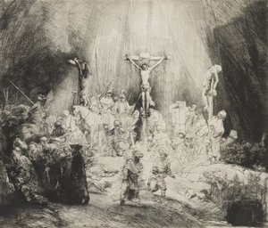 De tre kors af Rembrandt van Rijn