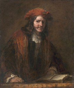Manden med den røde hat (The Man with the Red Cap), ca. 1660 (olie på lærred)