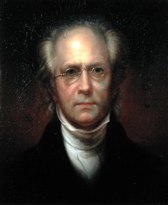 Selvportræt (olie på lærred) af Rembrandt Peale