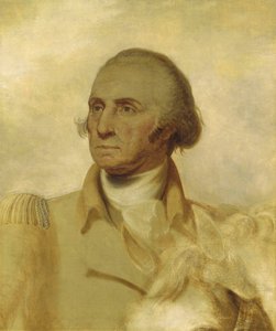 Skitse til et portræt af George Washington af Rembrandt Peale