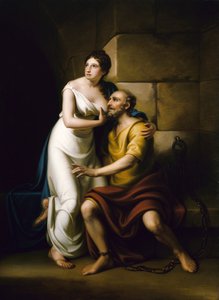 Den romerske datter, 1811. af Rembrandt Peale