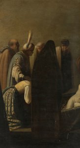 Oprejsen af Lazarus af Rembrandt van Rijn (school of)