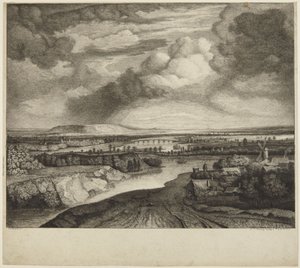 „Uvejr“ efter Rembrandt af Rembrandt van Rijn