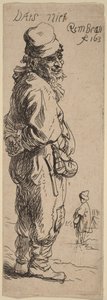 En bonde svarer: »Dats niet« (Det er da ingenting) af Rembrandt van Rijn