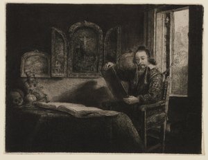 Abraham Francen af Rembrandt van Rijn