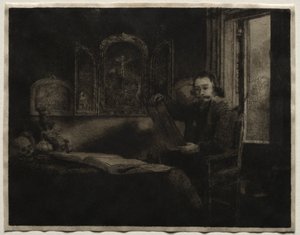 Abraham Francen, apoteker af Rembrandt van Rijn