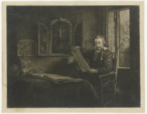 Abraham Francen, apoteker af Rembrandt van Rijn